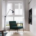 Black Vintage Floor Light Industrial Floor Lamp Modern